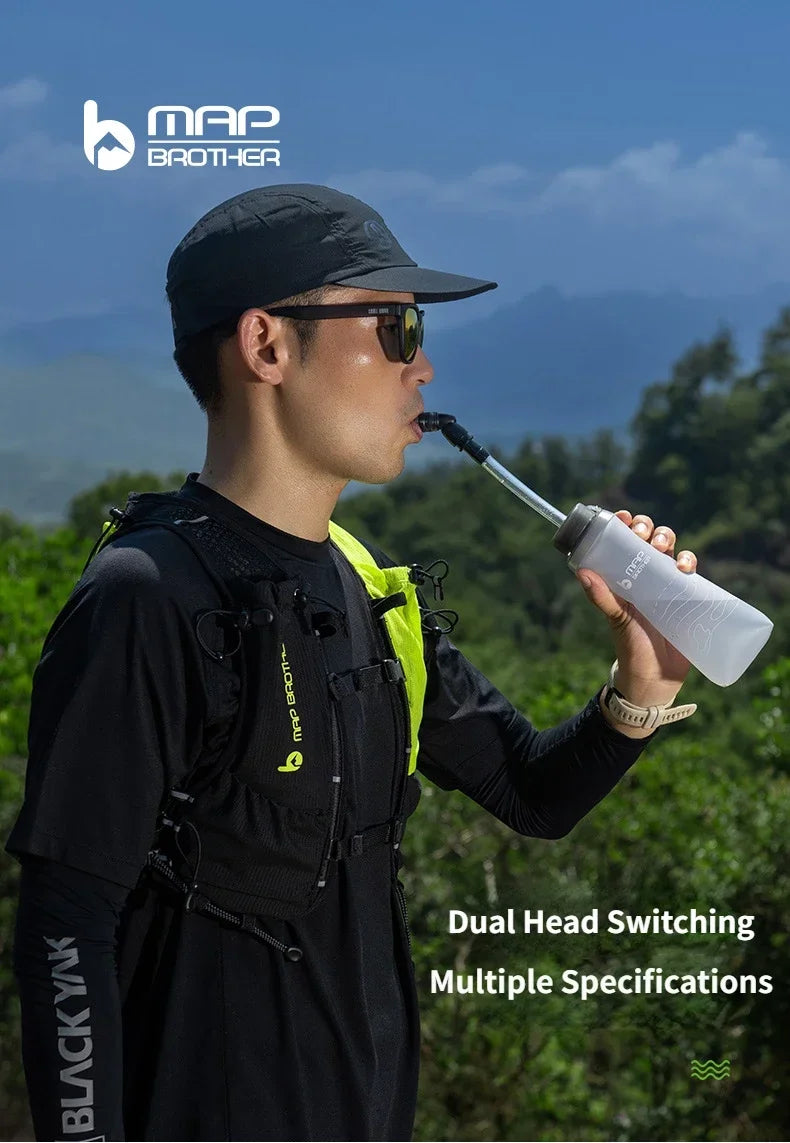 MAP BROTHER S005 250ml 420ml 500ml Soft Flask Folding Water Bottle