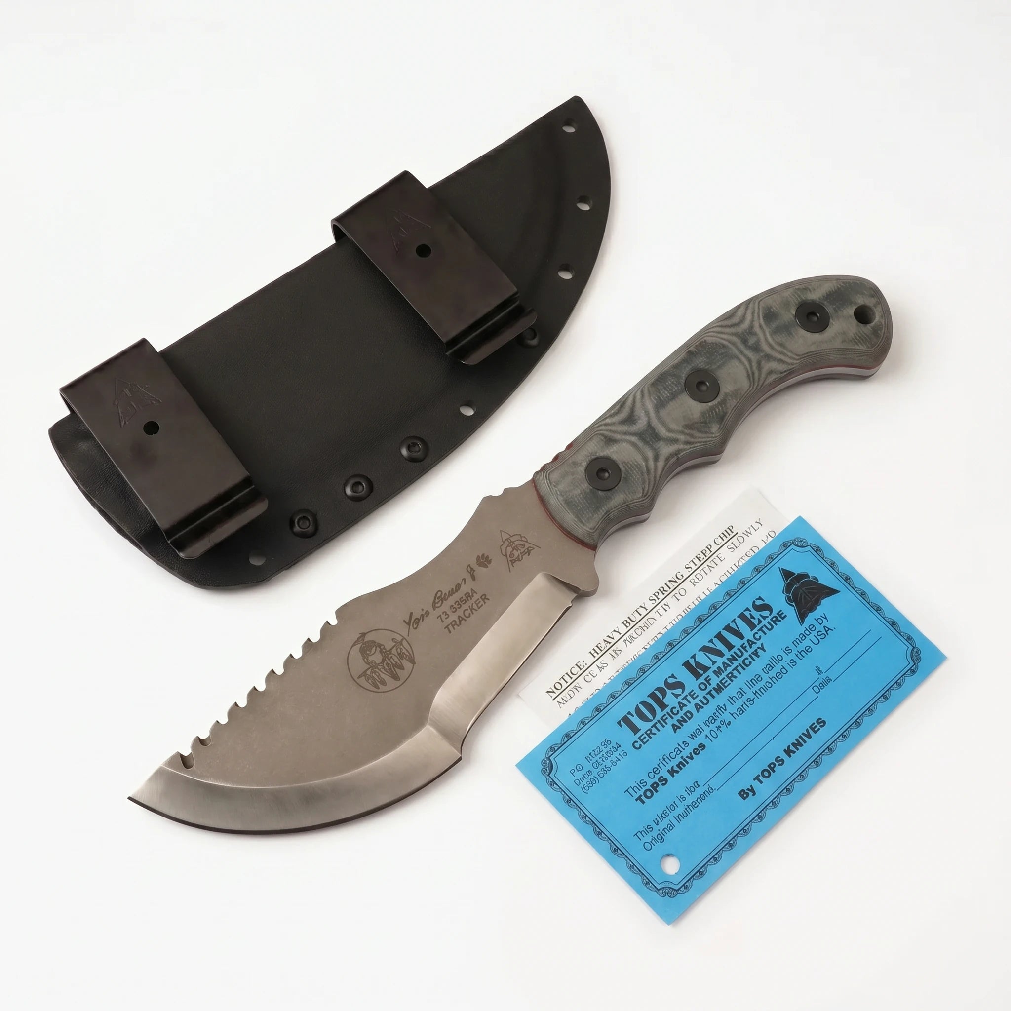 TOPS Tracker Survival Knife