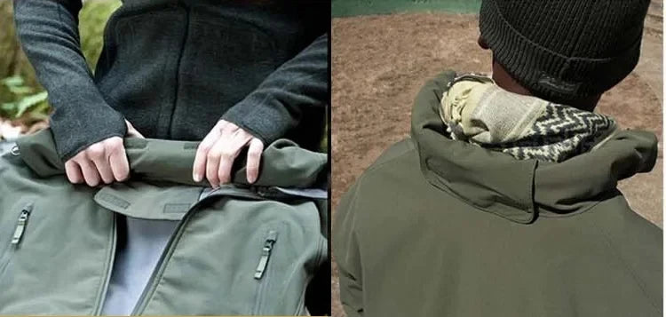 Fleece Men Waterproof Suit