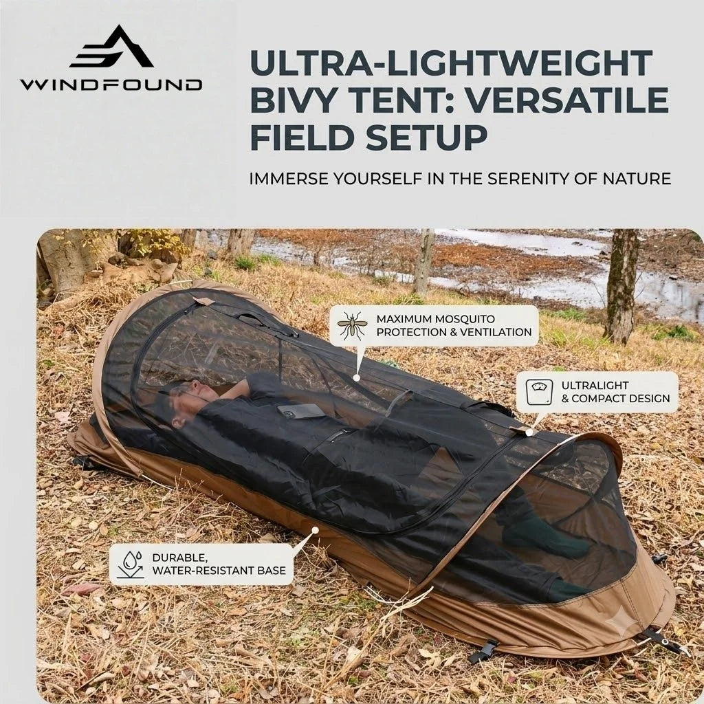 1 Person Ultralight Solo Bivy Tent
