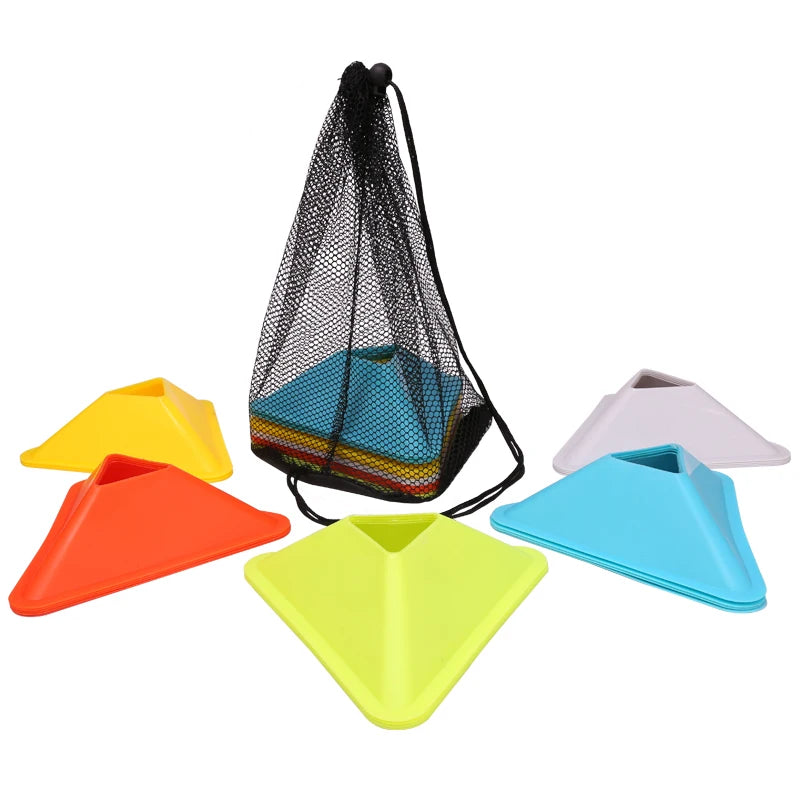 20PCS 40PCS Sports Agility Training Cone Portable Equipment for Kids Adult