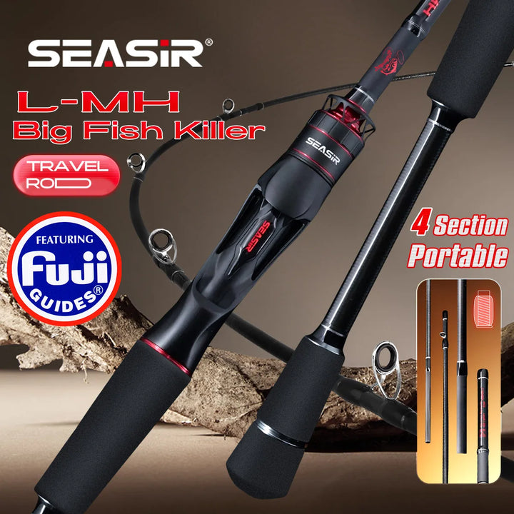 Seasir Salminus XF M/MH Spining&Casting Fishing Rod