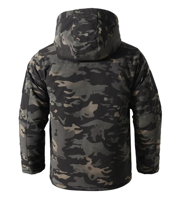 Winter Heat Reflection Warm Coats, Cargo Pants Set