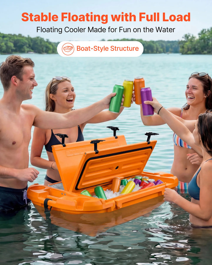 SucceBuy Floating Cooler 40QT