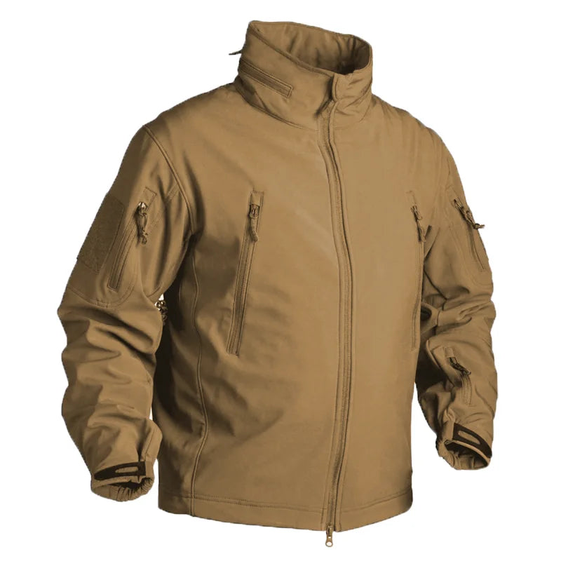Men’s Camouflage Softshell Jacket