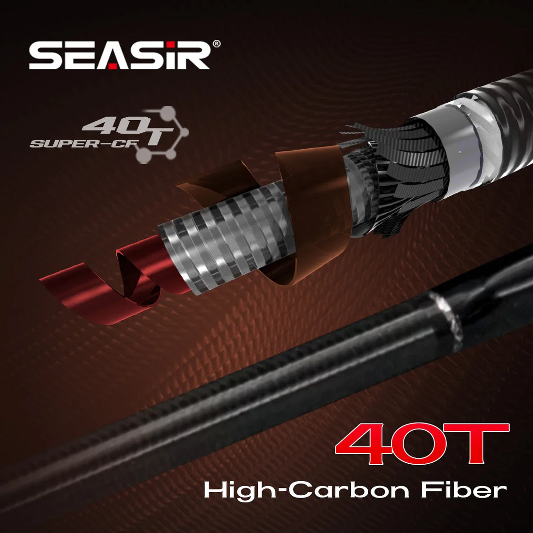 Seasir Salminus XF M/MH Spining&Casting Fishing Rod
