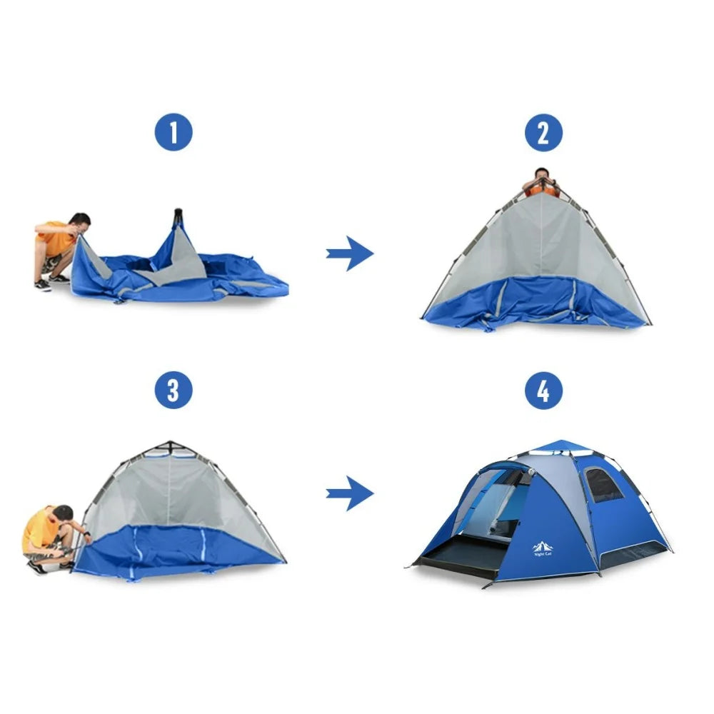 Night Cat Pop Up Tent
