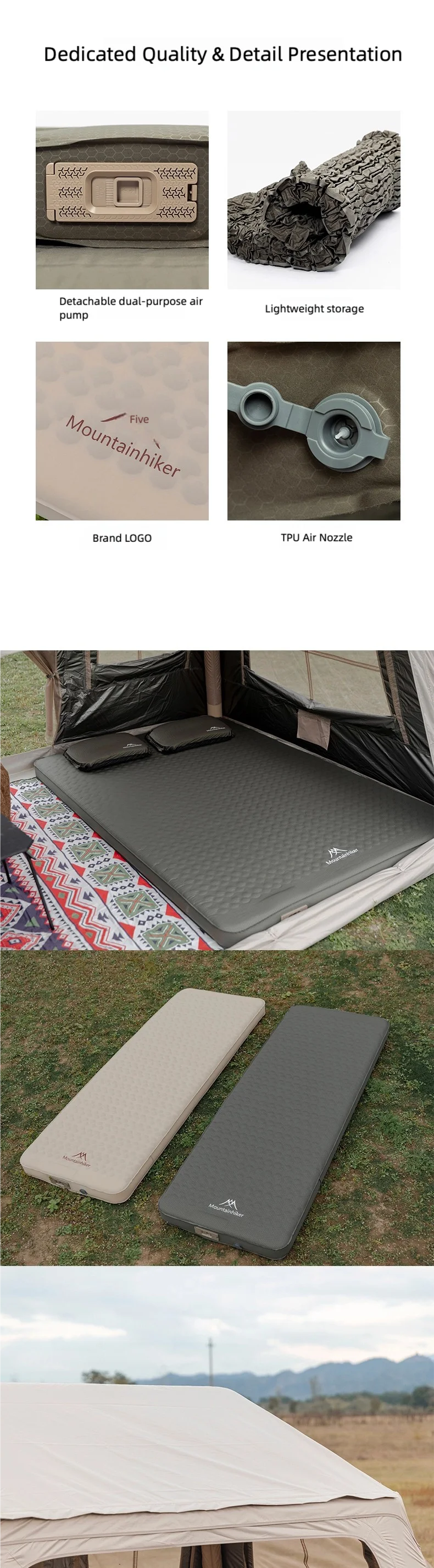 Double Self Inflating Mattress