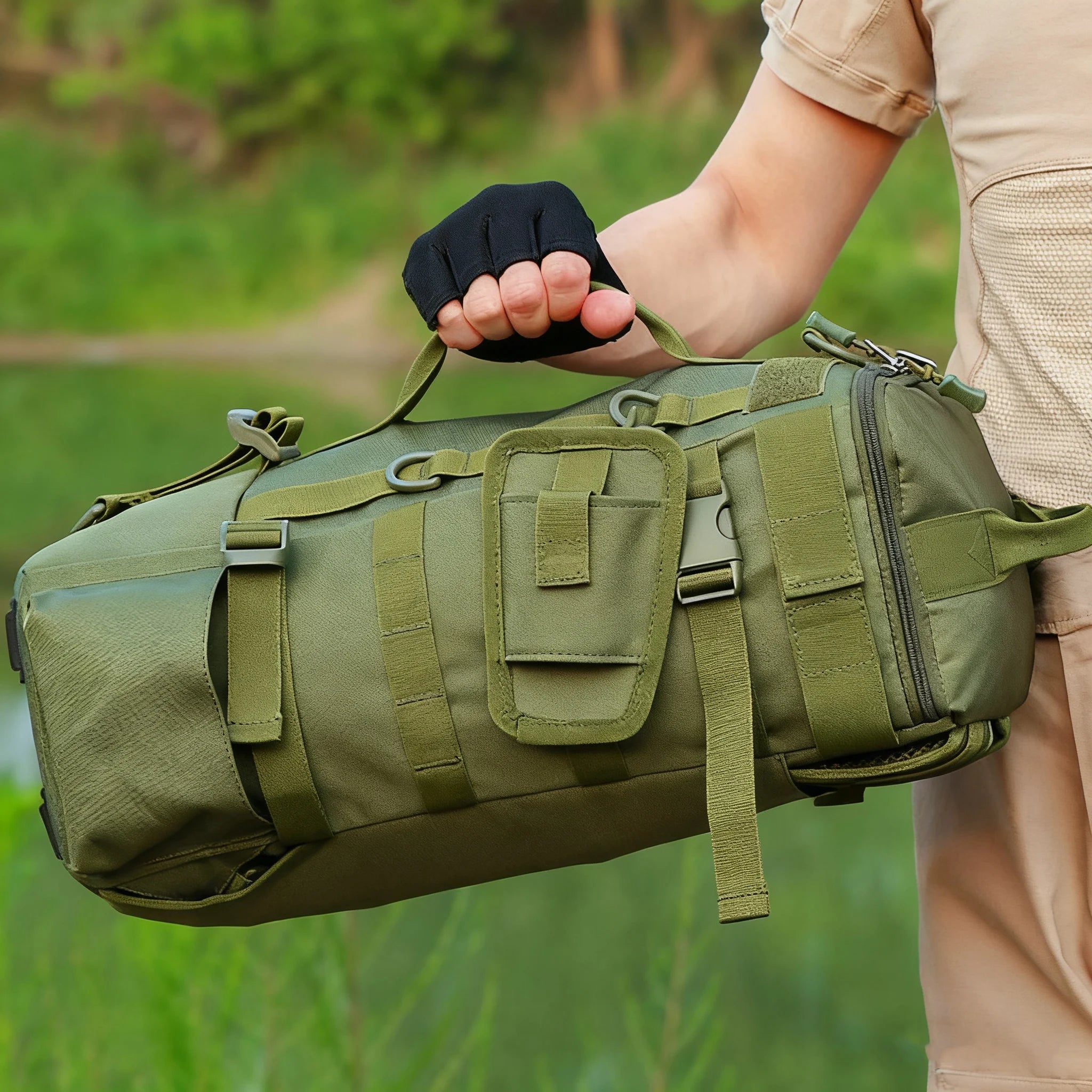 Multifunctional Fishing Backpack Tackle Bag