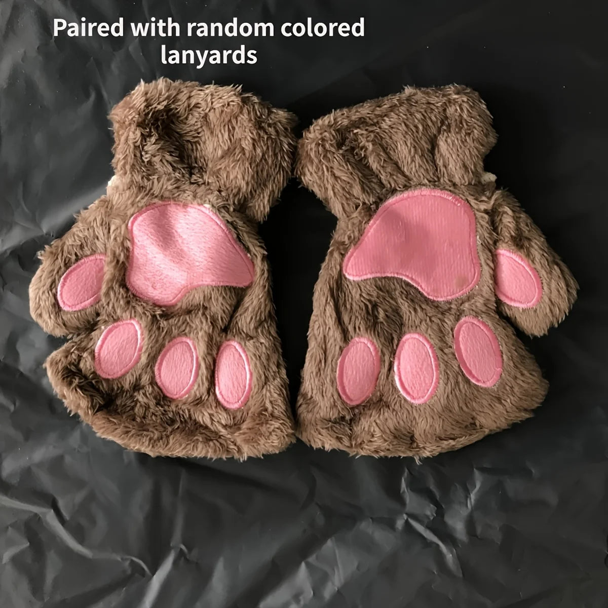 Women's Cat Paw Winter Gloves