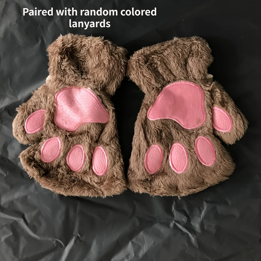 Women's Cat Paw Winter Gloves