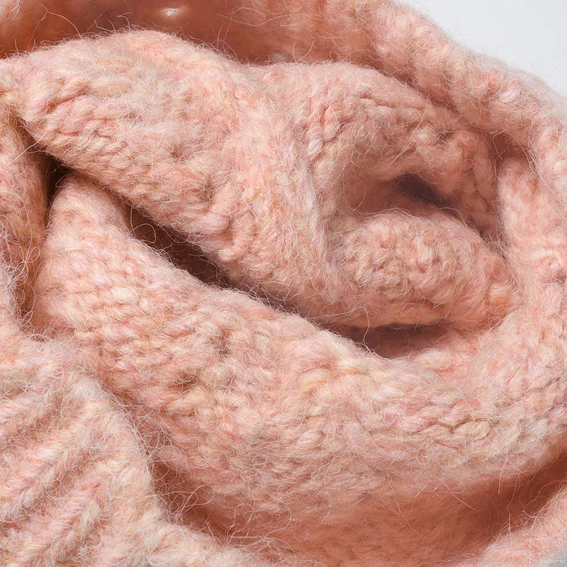 Women’s Thick Knit Jacquard Beanie