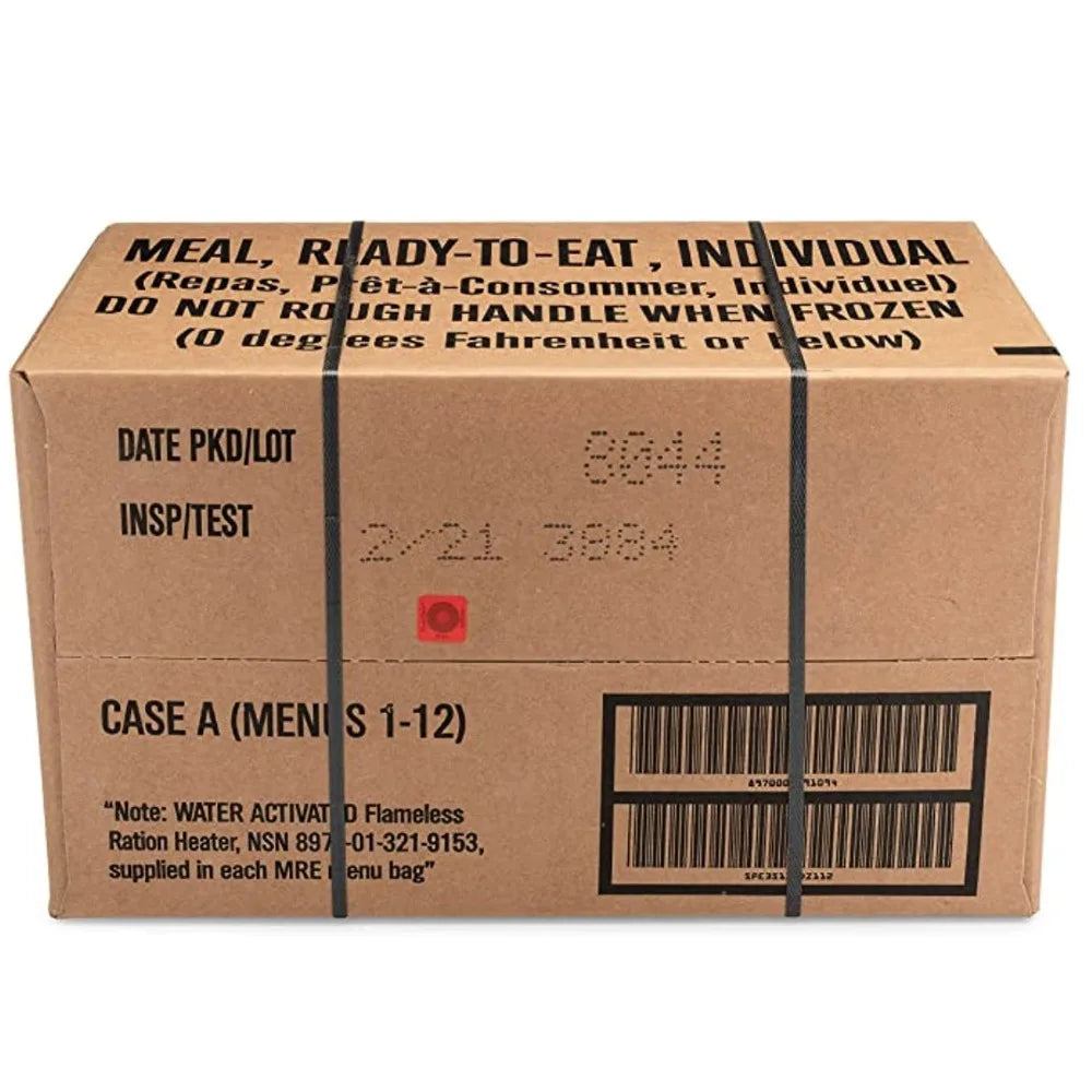 24 CT US Military Surplus MRE