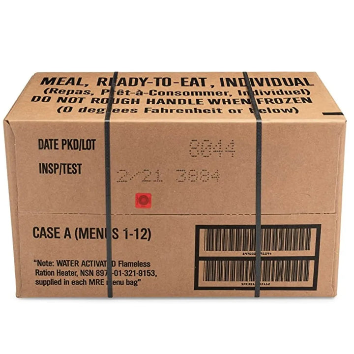 24 CT US Military Surplus MRE