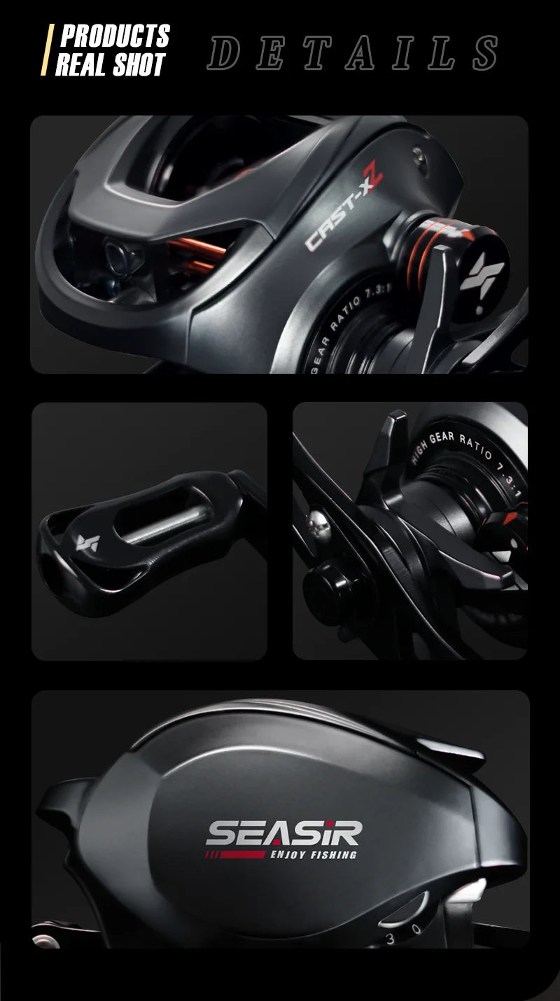 SEASIR Cast X2 Baitcasting Reel
