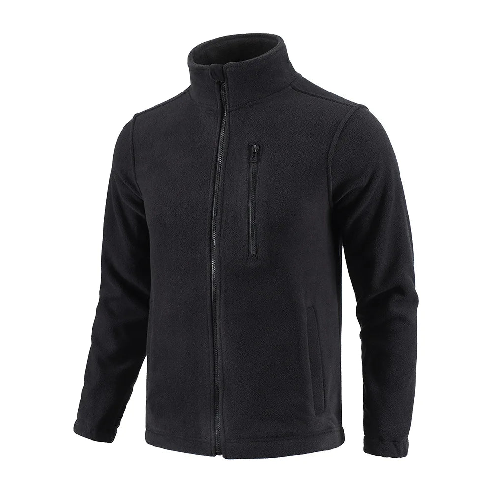Camouflage Fleece Jacket Double-Sided
