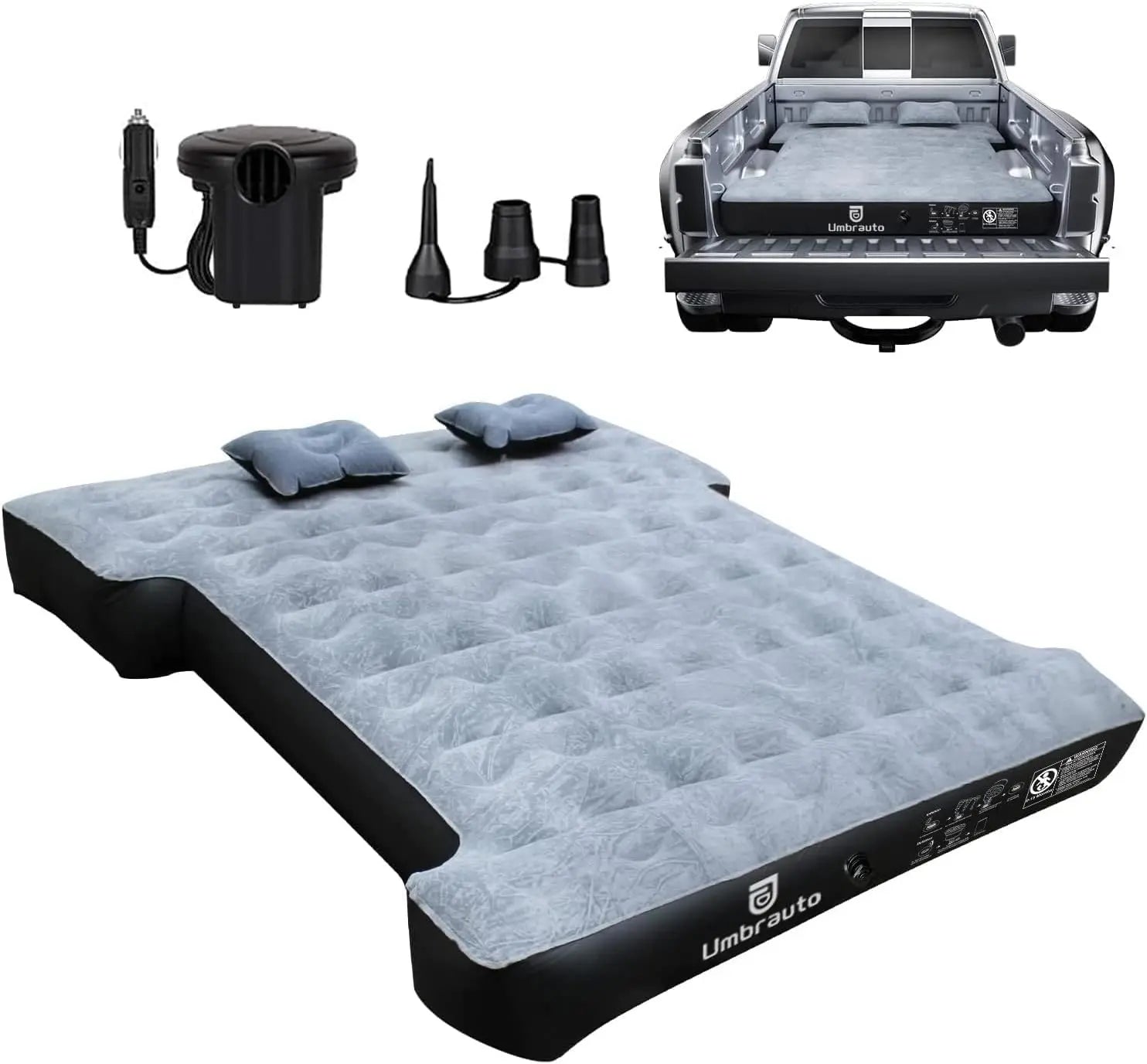 Air Mattress for 6-6.5ft Midsize Short Truck Beds
