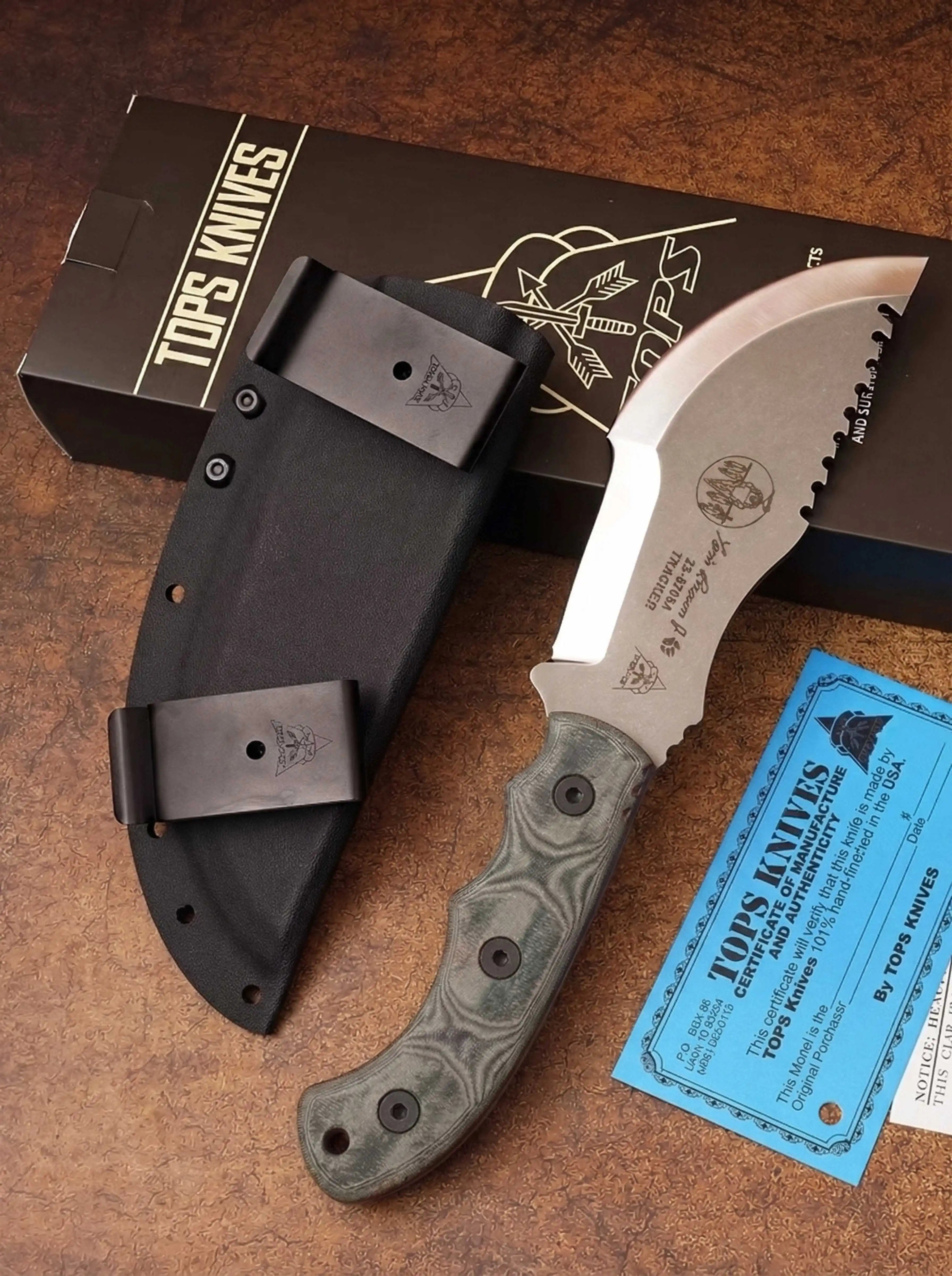TOPS Tracker Survival Knife