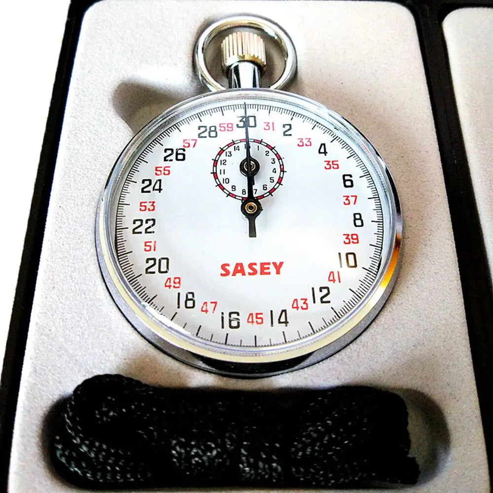 SXJ504 Classic Stainless Steel Mechanical Stopwatch
