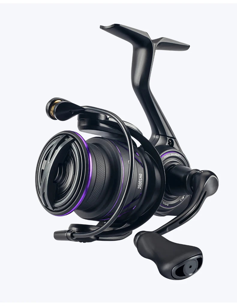 Kingdom Tegmen Pro Spinning Fishing Reel 16kg Max Drag 6.2:1 High Speed Gear Ratio 8+1BB Light Weight Saltwater Fishing Coil