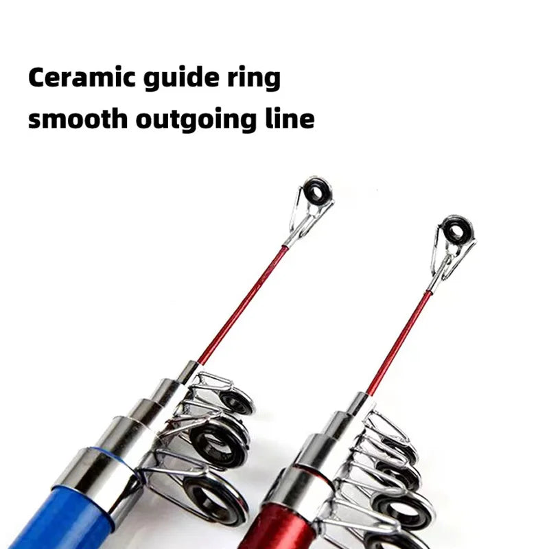 BRAVMACK Travel Telescopic Fishing Rod Full Kit