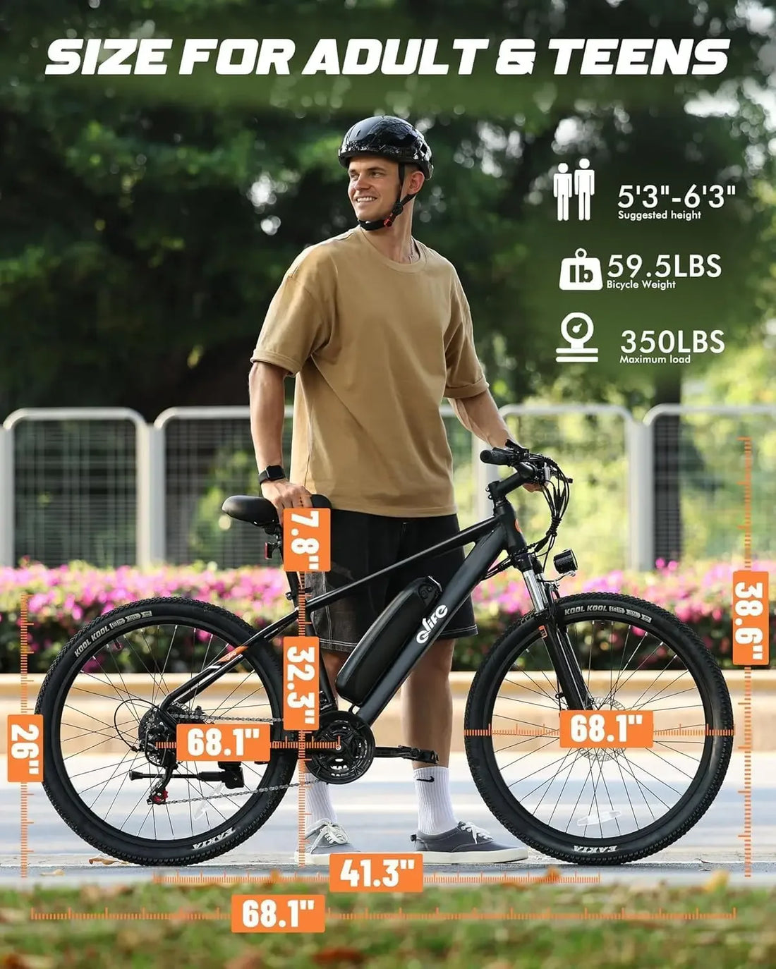 21-Speed Mountain Lightweight Ebike