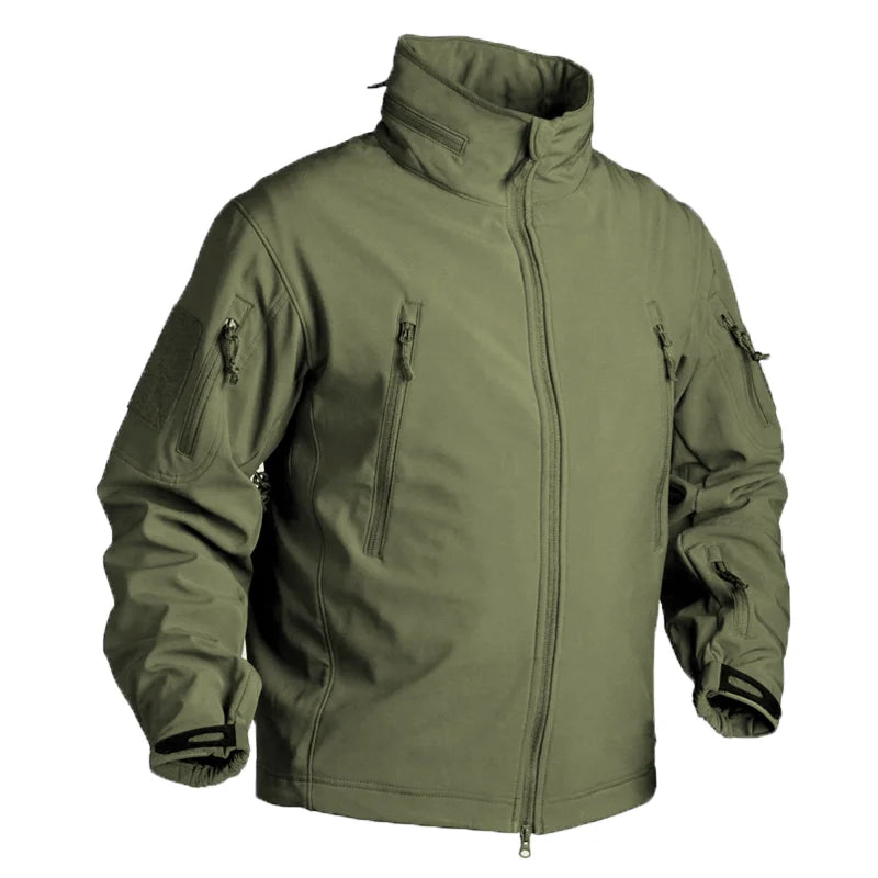 Men’s Camouflage Softshell Jacket