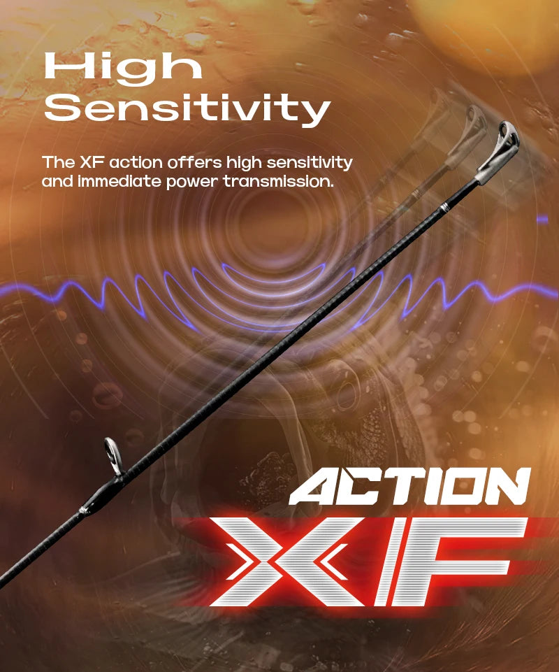 Seasir Salminus XF M/MH Spining&Casting Fishing Rod