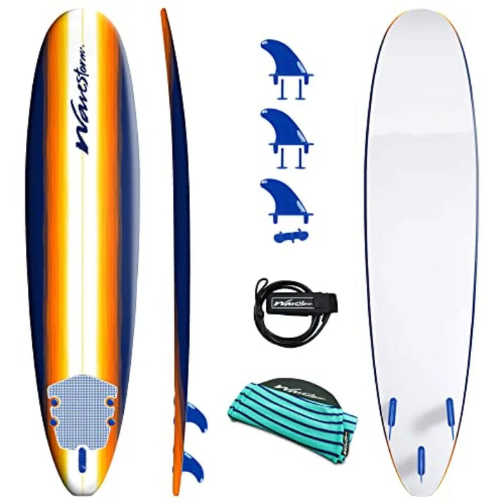 Classic 8ft Soft Top Foam Surfboard
