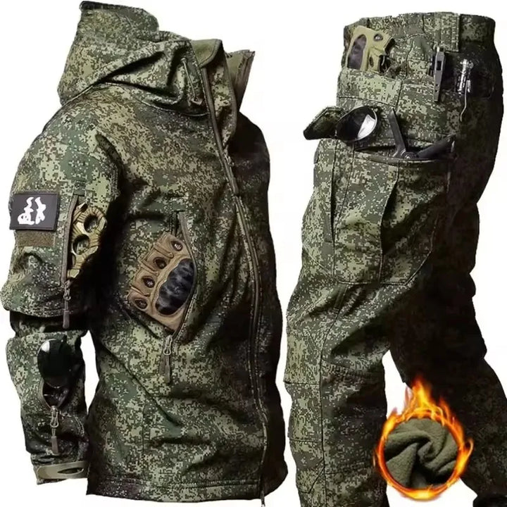 Fleece Men Waterproof Suit
