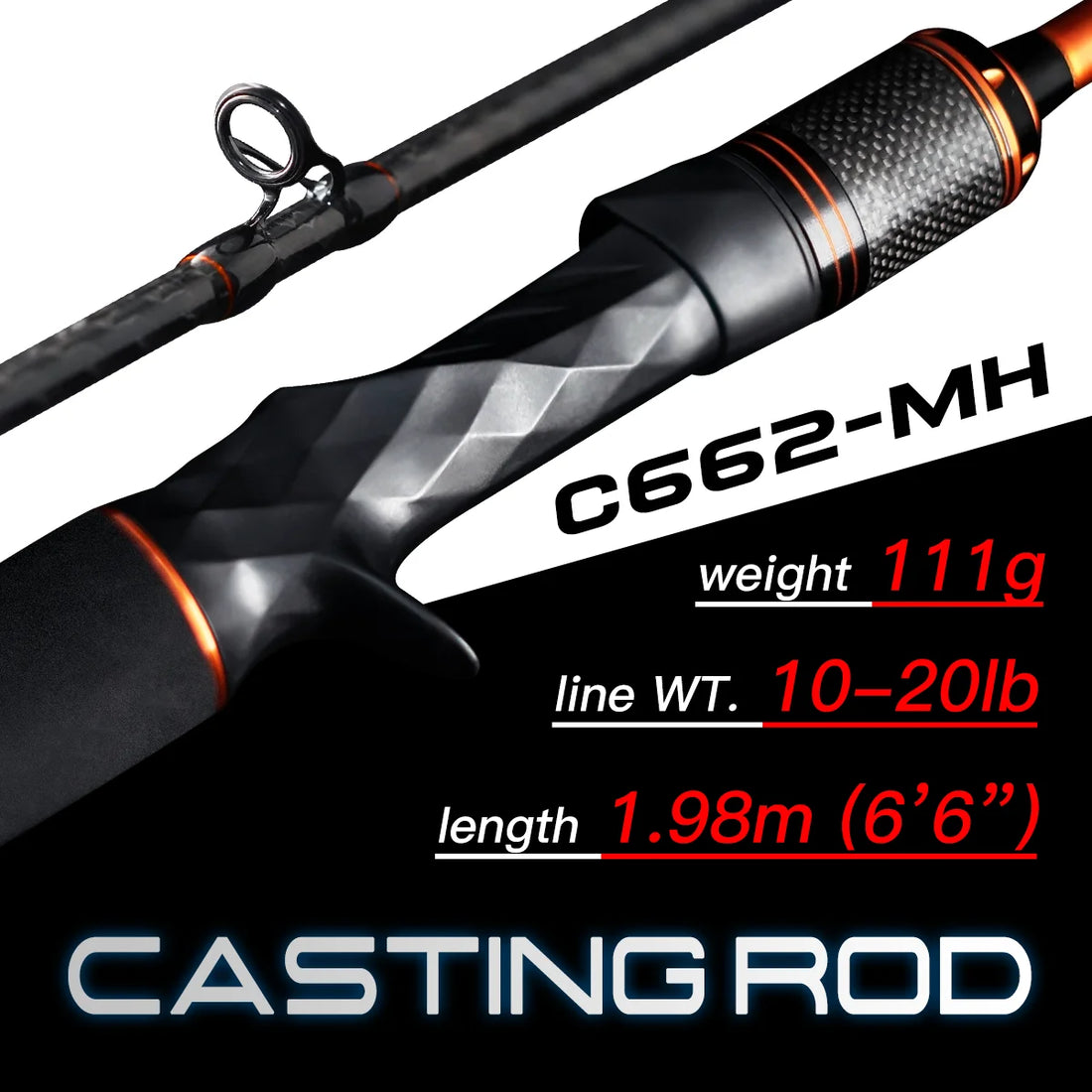 SEASIR Cast X Fishing Rod Carbon Fiber