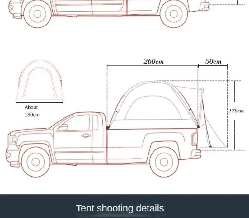 Pickup Truck Tent