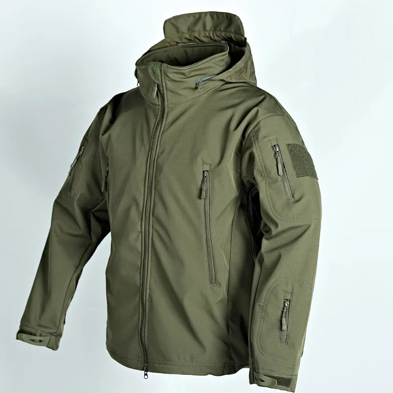 Men’s Camouflage Softshell Jacket