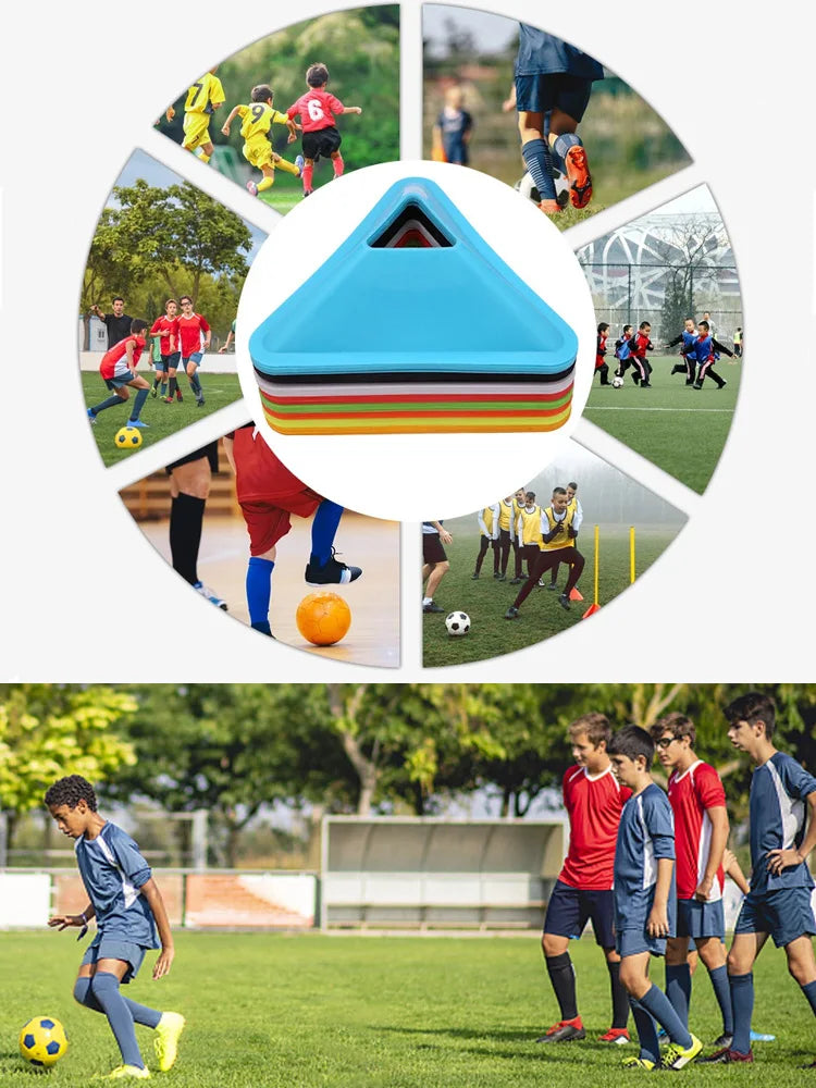20PCS 40PCS Sports Agility Training Cone Portable Equipment for Kids Adult