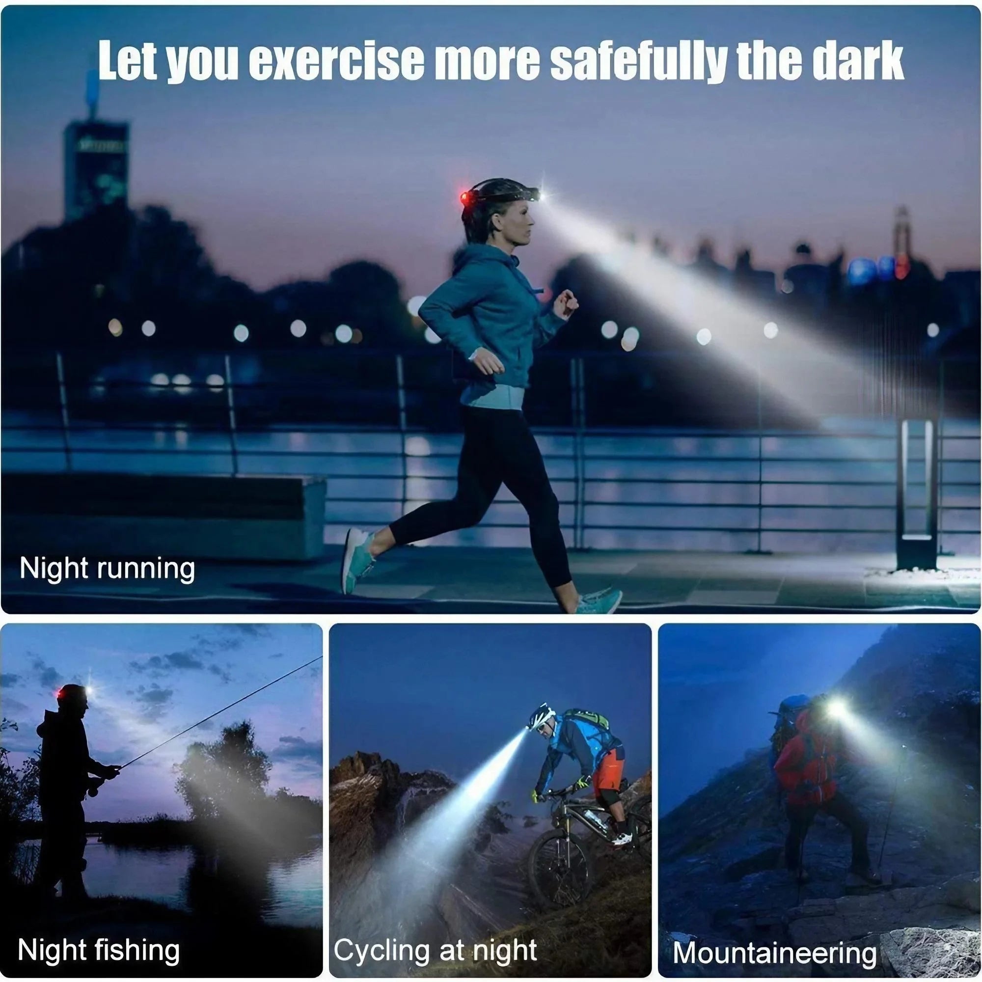 Portable Telescopic Zoom Headlamp