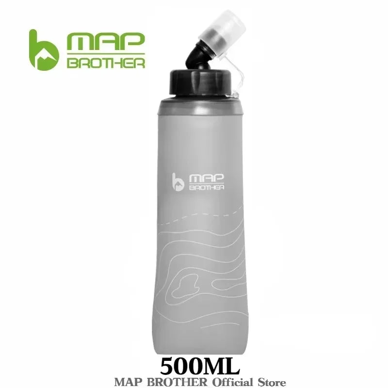 MAP BROTHER S005 250ml 420ml 500ml Soft Flask Folding Water Bottle