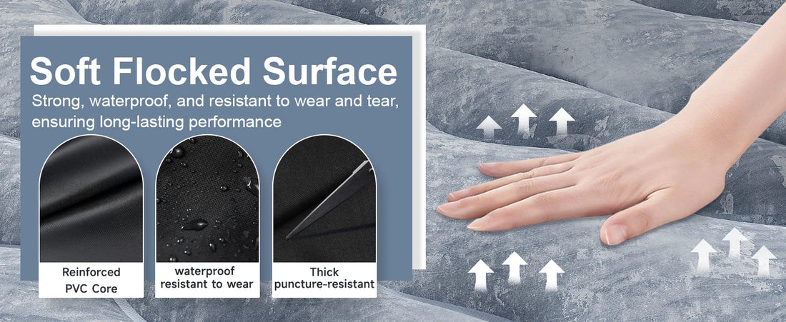 Air Mattress for 6-6.5ft Midsize Short Truck Beds