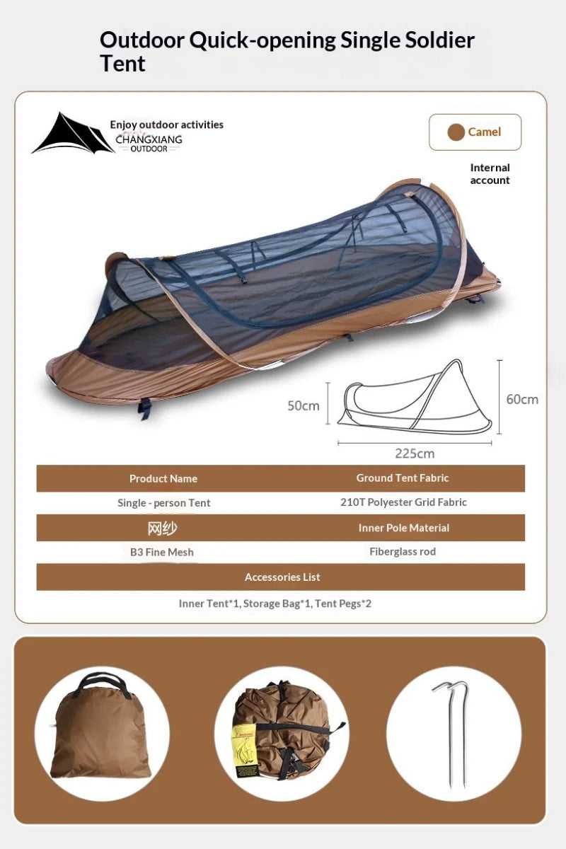 1 Person Ultralight Solo Bivy Tent