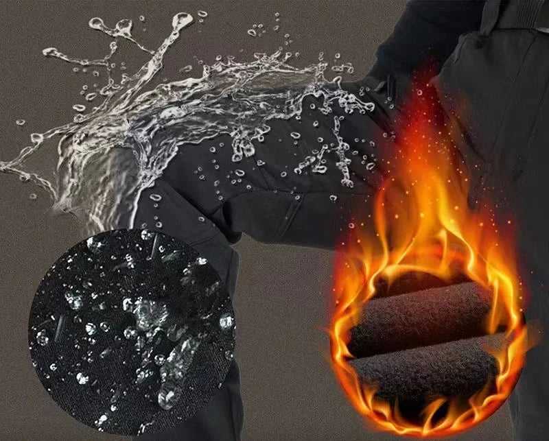 Fleece Men Waterproof Suit