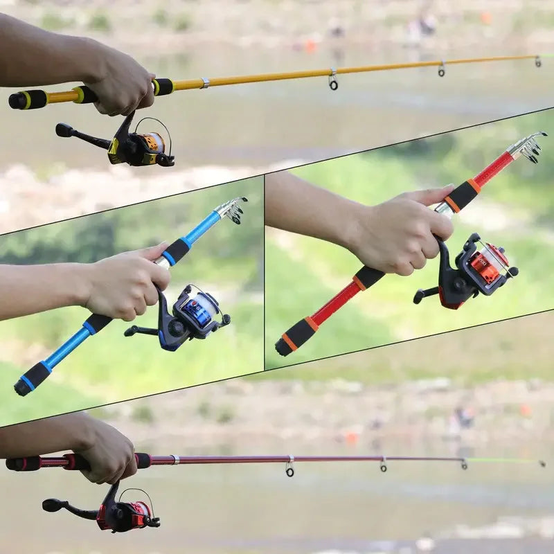 BRAVMACK Travel Telescopic Fishing Rod Full Kit