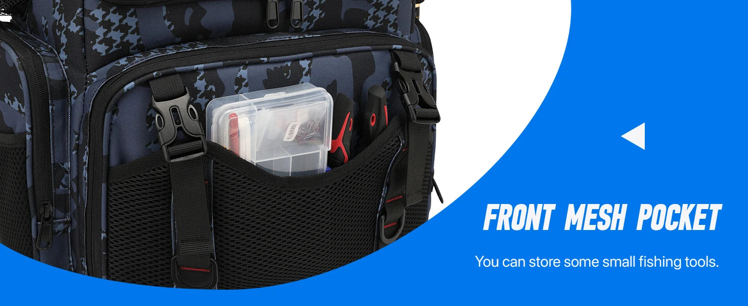 Fishing Backpack 45L Cooler Tackle Bag