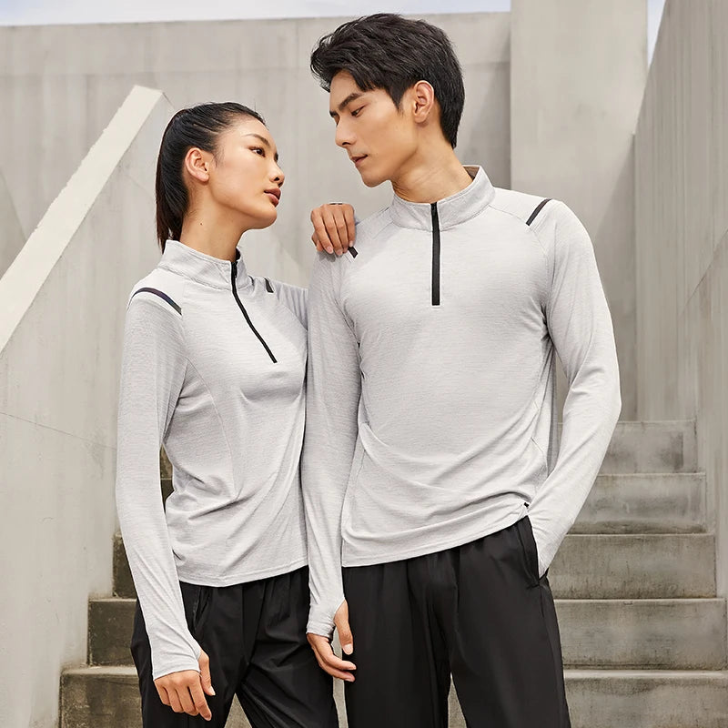 Unisex Long Sleeve Fitness Shirt  ﻿