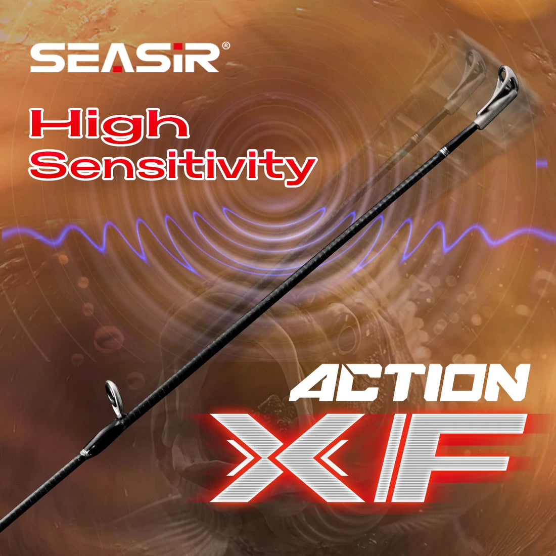 Seasir Salminus XF M/MH Spining&Casting Fishing Rod