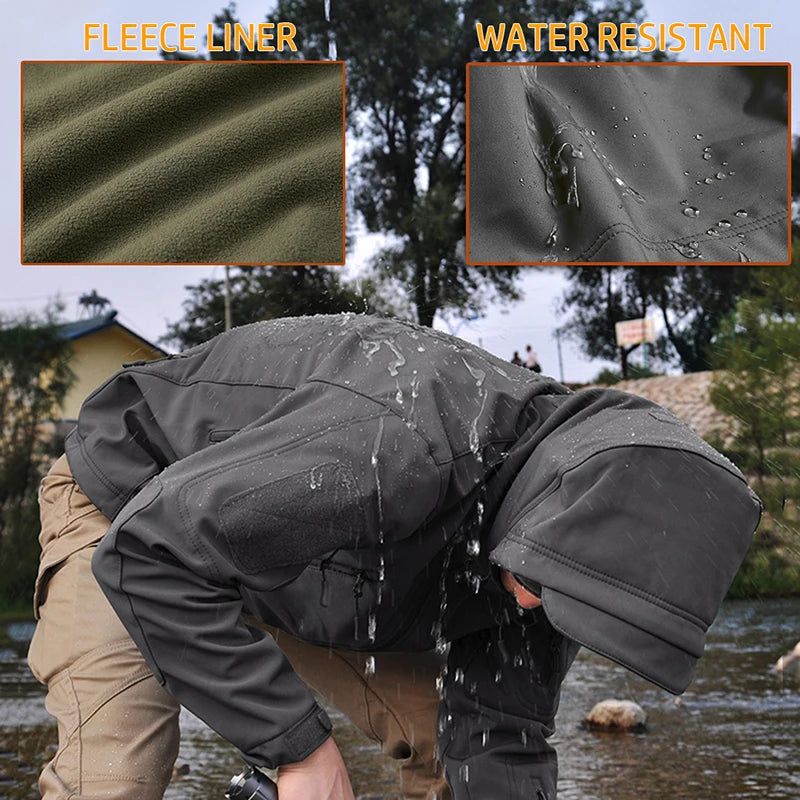 Lurker Men’s Softshell Camouflage Jacket