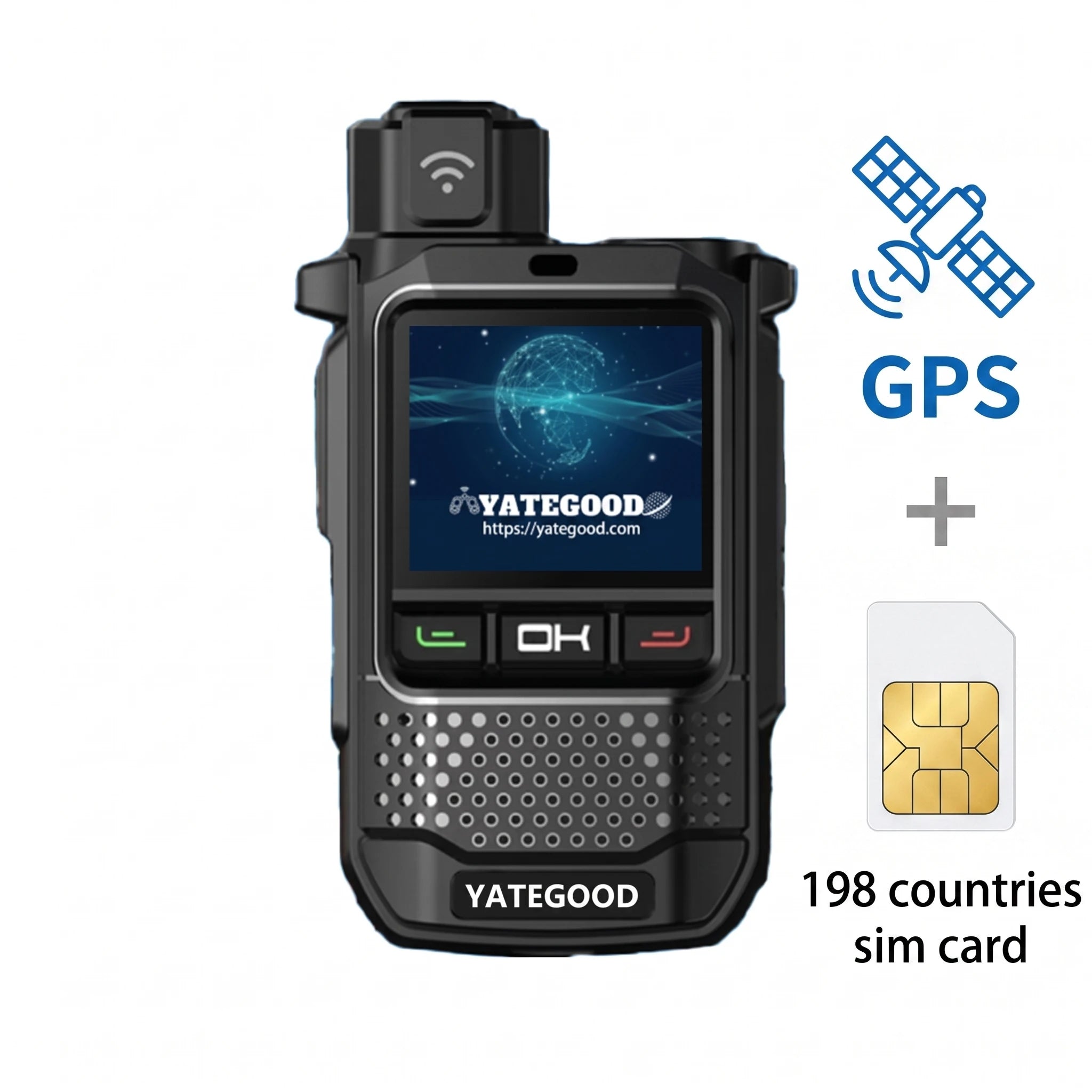 YATEGOOD Global G650 GPS 4G/5G Walkie Talkie