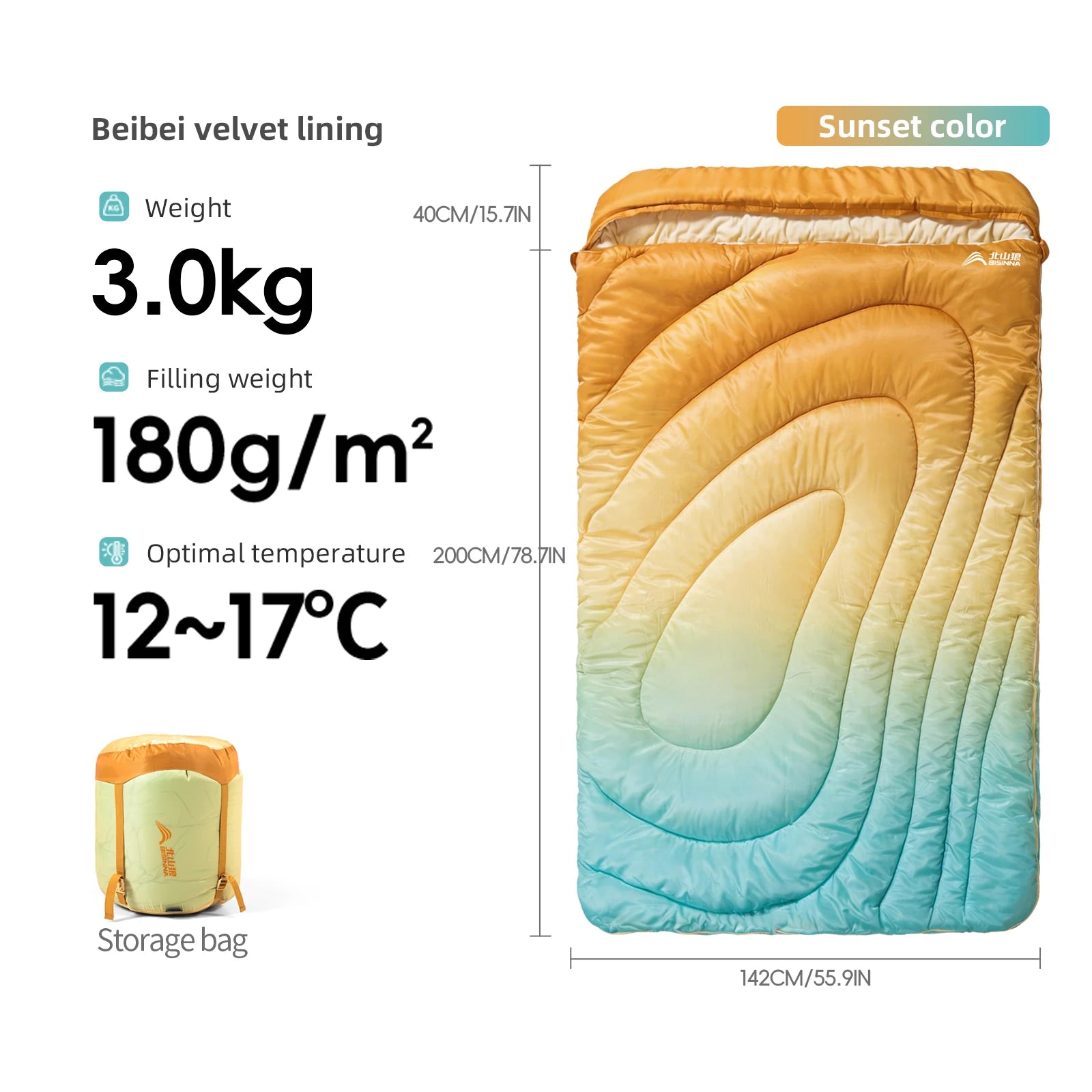 2 Person Sleeping Bag