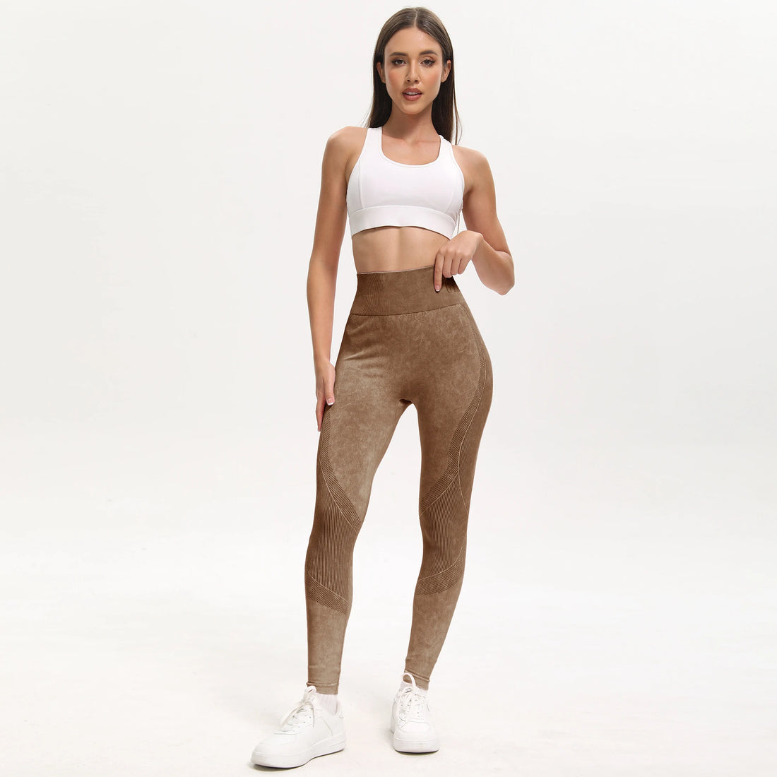 2-Pack Women’s High-Waisted Seamless Yoga Leggings