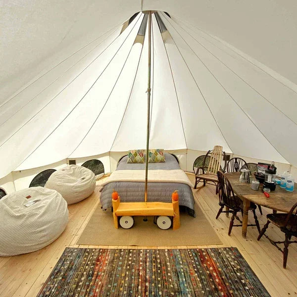 Outdoor Cotton Canvas Bell Yurt Tent