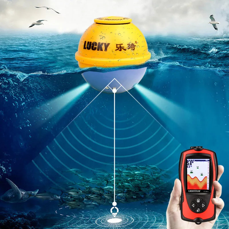 Handheld Wireless Sonar Sensor Fish Finder