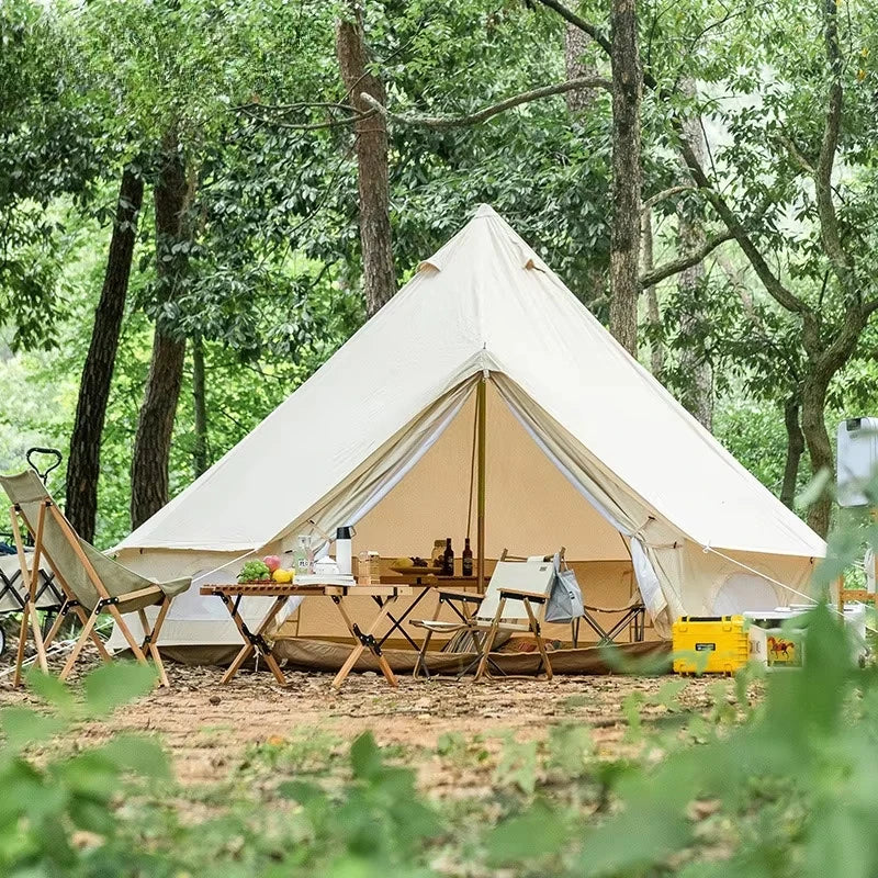Outdoor Cotton Canvas Bell Yurt Tent